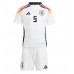 Germany Pascal Gross #5 Replica Home Minikit Euro 2024 Short Sleeve (+ pants)